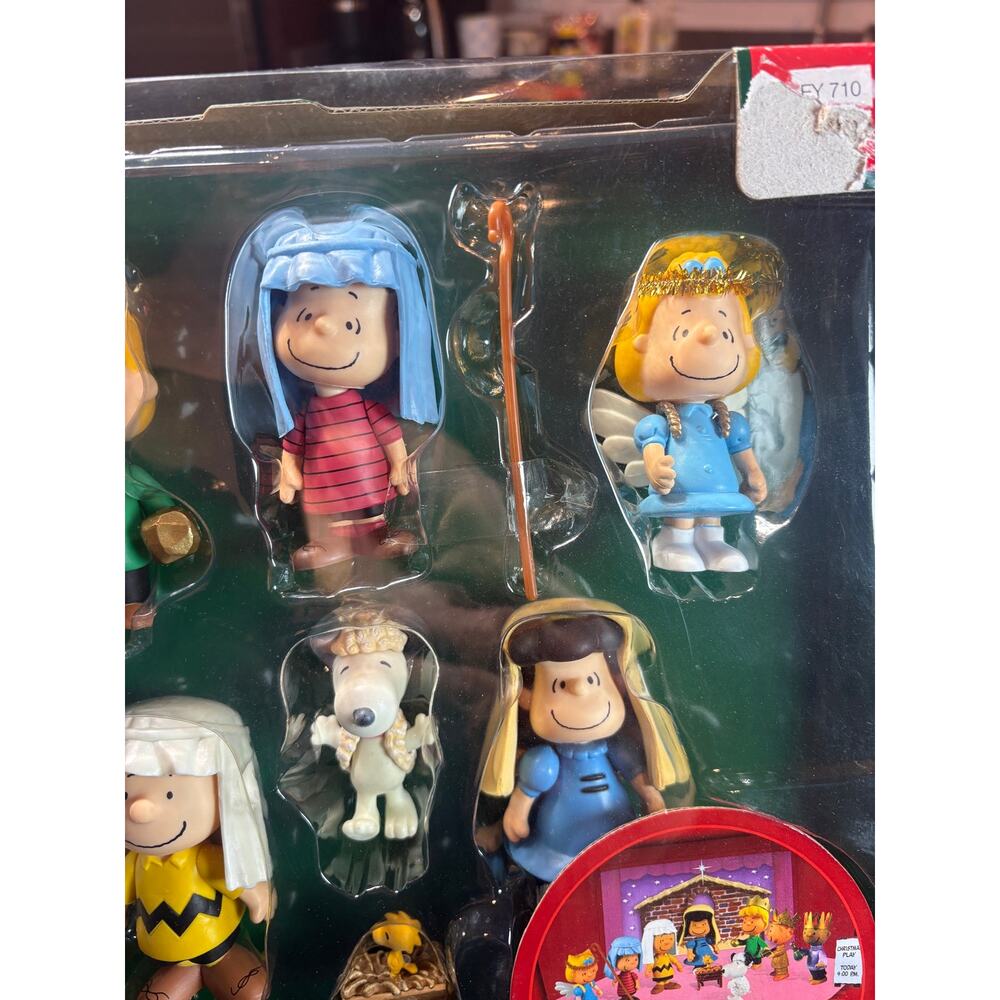 Peanuts Christmas Mini Nativity Pageant Set of 9 NIB - Picture 16 of 16